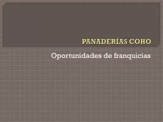 panader as coho