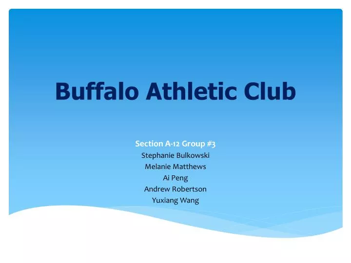 buffalo athletic club