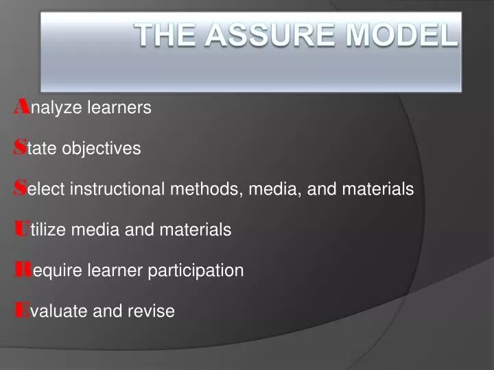 the assure model