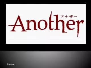 anime