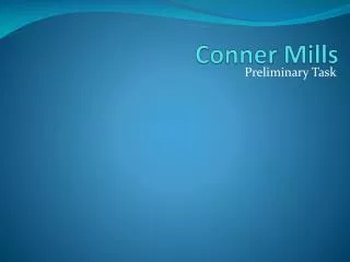 conner mills