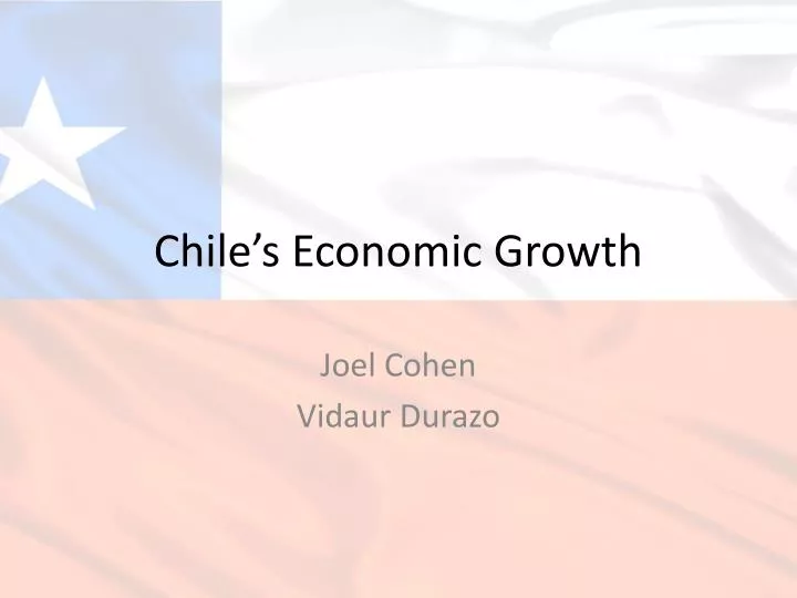 chile s economic growth
