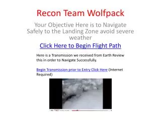 Recon Team Wolfpack