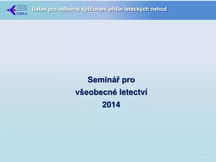 semin pro v eobecn letectv 2014