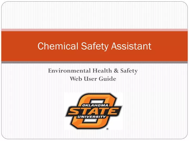 chemical safety assistant