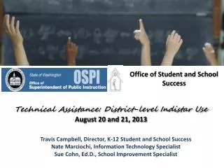 Office of Student and School Success