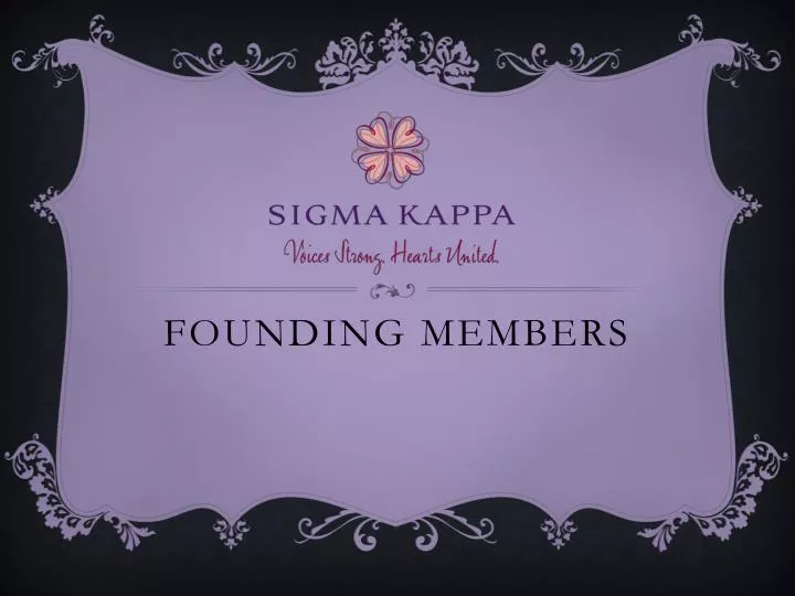 founding members