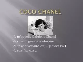 Coco Chanel