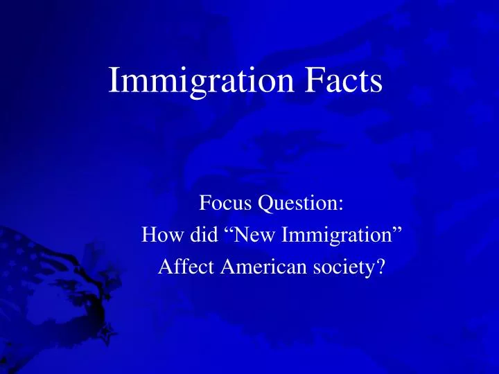 immigration facts