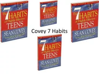 Covey 7 Habits