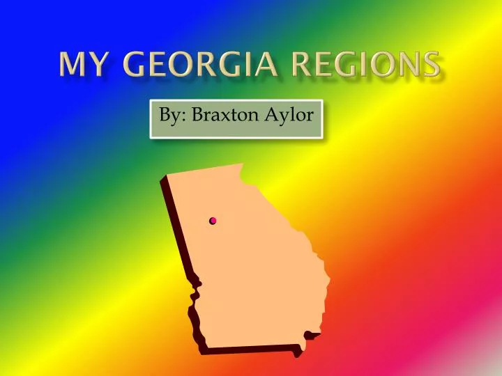 my georgia regions