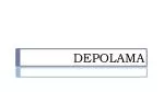 DEPOLAMA - slide 1