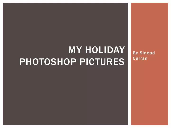 my holiday photoshop pictures