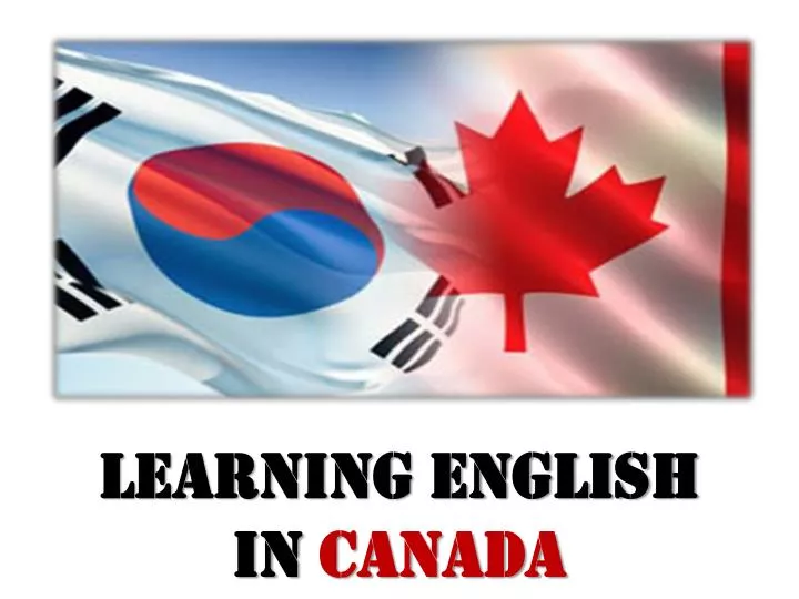 learning english in canada