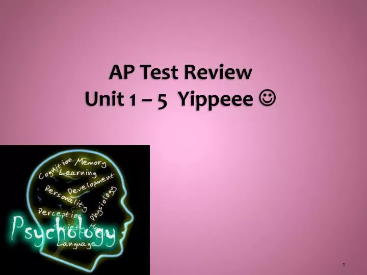 ap test review unit 1 5 yippeee