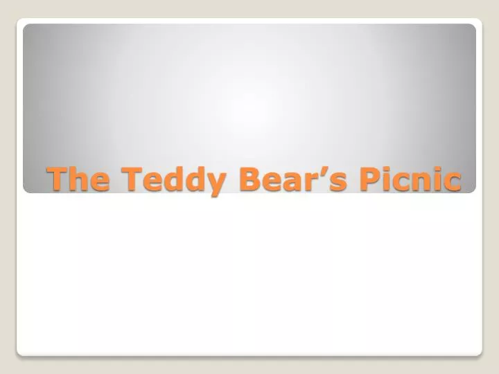 the teddy bear s picnic