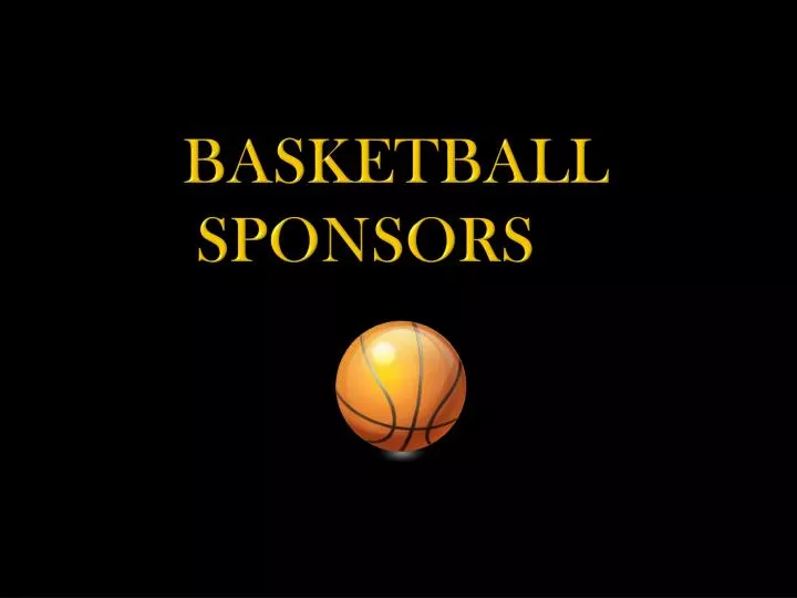 basketball sponsors