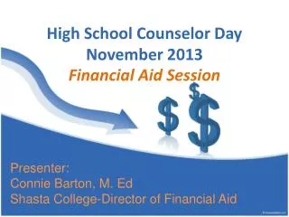 High School Counselor Day November 2013