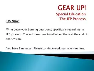 gear up