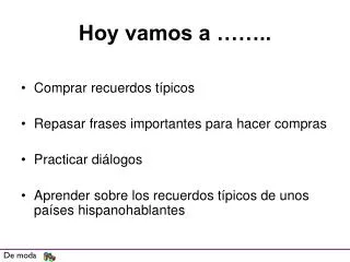 hoy vamos a