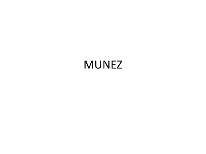 munez