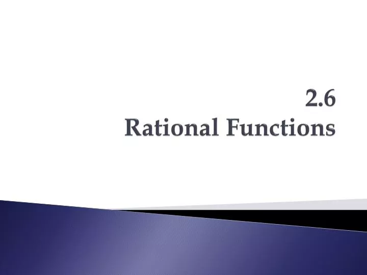 2 6 rational functions