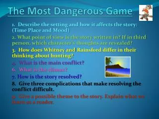the most dangerous game