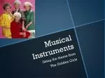 Musical Instruments - slide 1