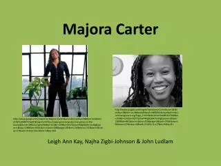 Majora Carter