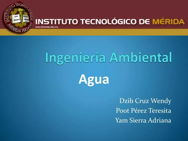 ingenier a ambiental