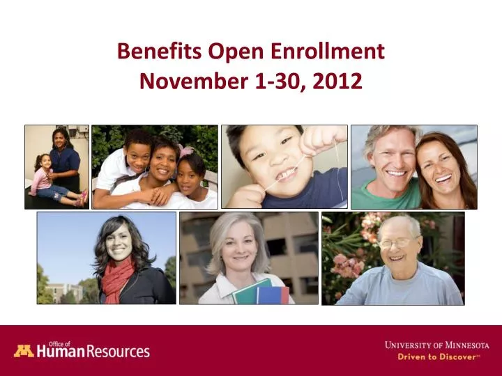 benefits open enrollment november 1 30 2012