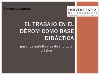 el trabajo en el d rom como base did ctica