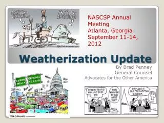 Weatherization Update