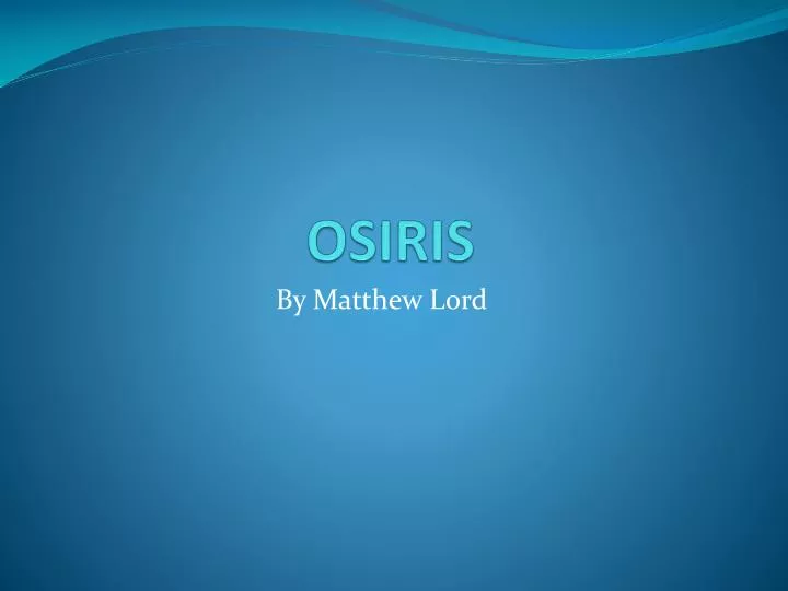 osiris