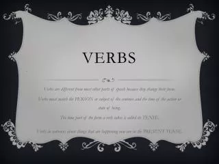 VErbs