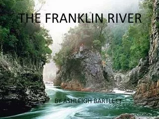 THE FRANKLIN RIVER