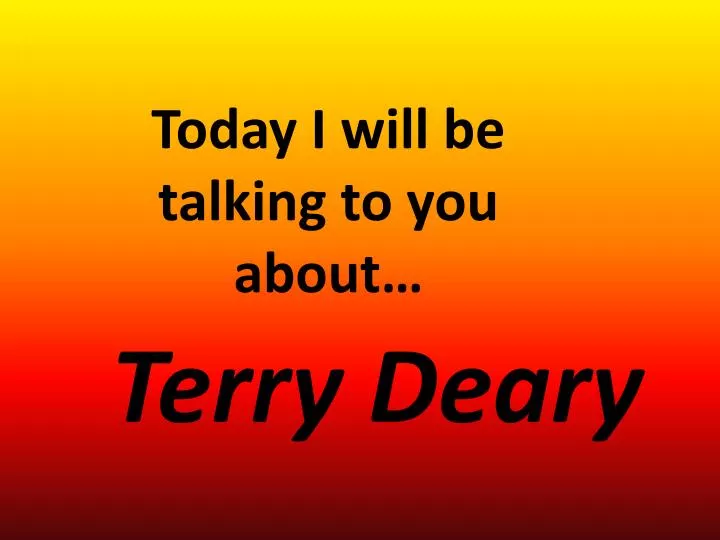 terry deary