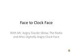 Face to Clock Face - slide 1