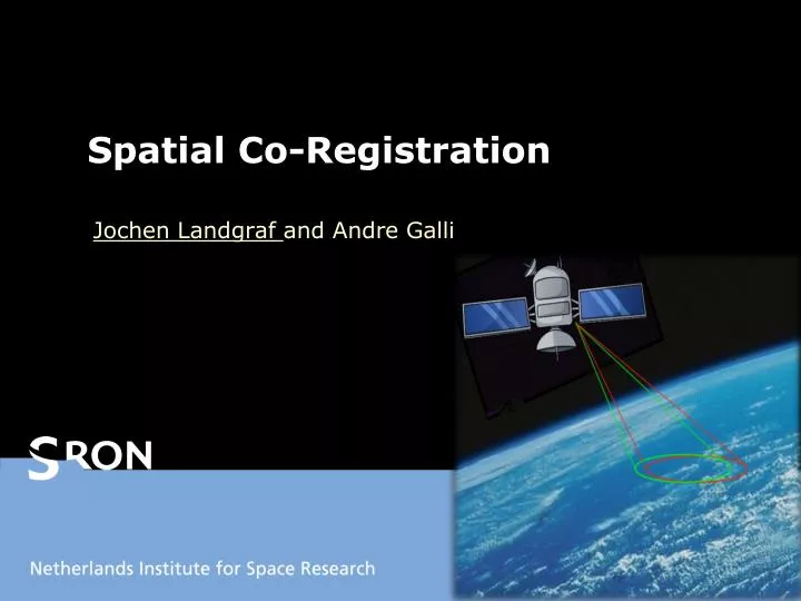 spatial c o registration