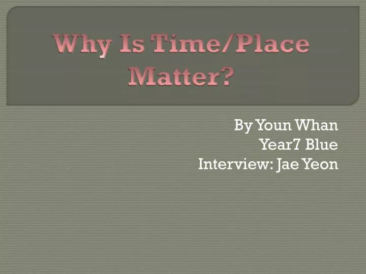 by youn whan year7 blue interview jae yeon