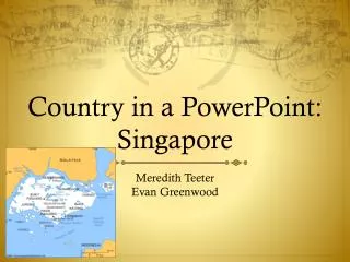 Country in a PowerPoint: Singapore