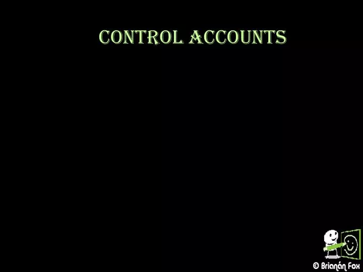 control accounts
