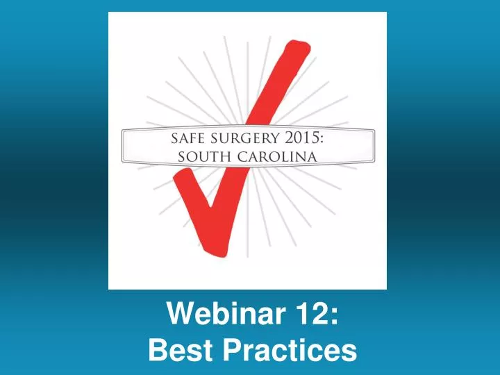 webinar 12 best practices