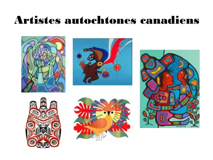 a rtistes autochtones canadiens