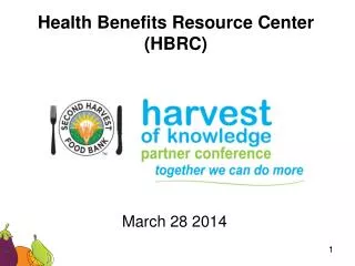 Health Benefits Resource Center (HBRC)