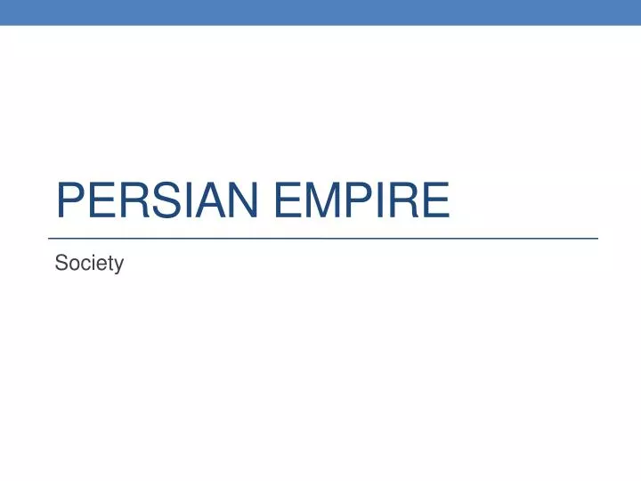 persian empire