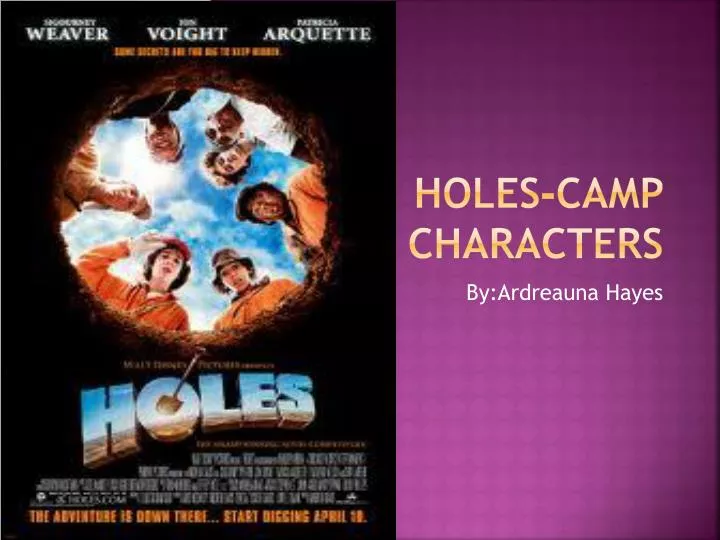 holes camp characters