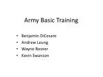 Army Basic Training