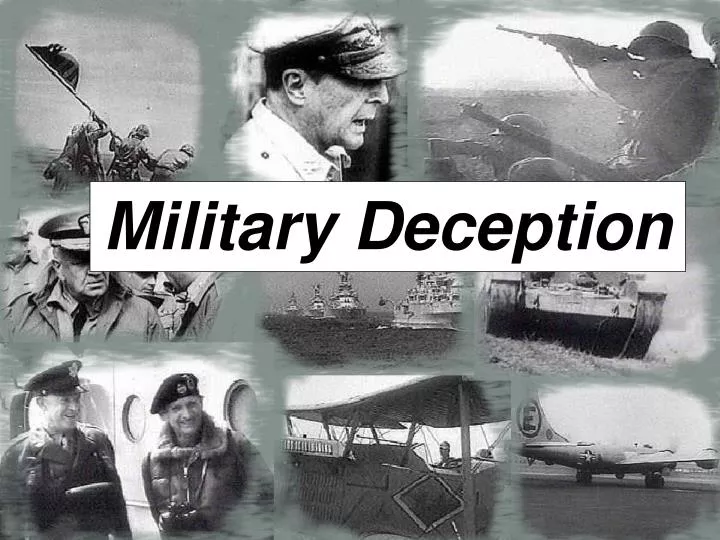 military deception