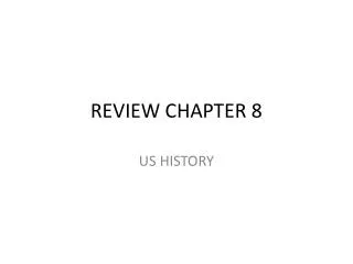REVIEW CHAPTER 8